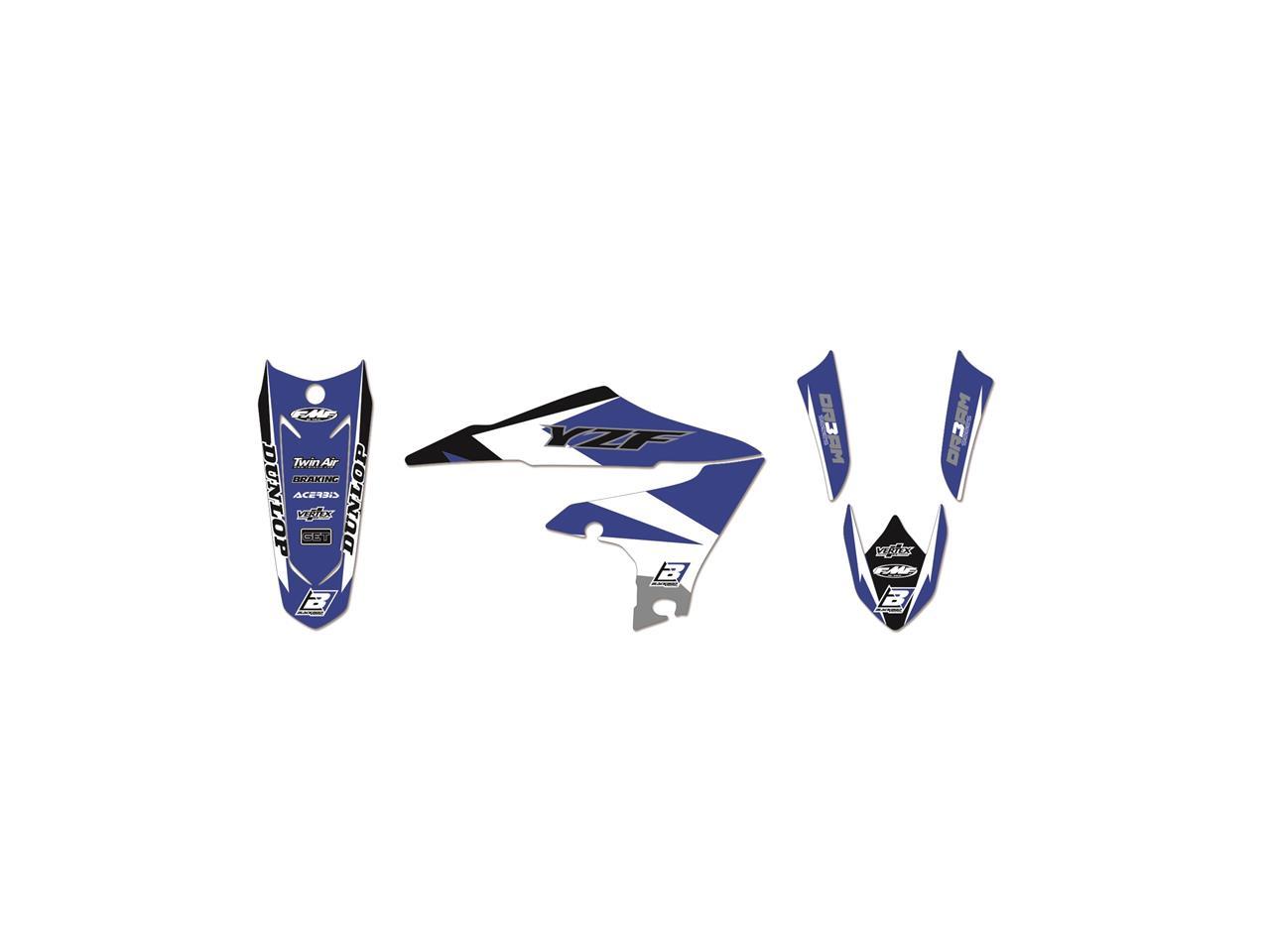 Kit Déco Blackbird Dream Graphic 3 pour Moto Cross Yamaha YZ250F YZ450F 2006-2009