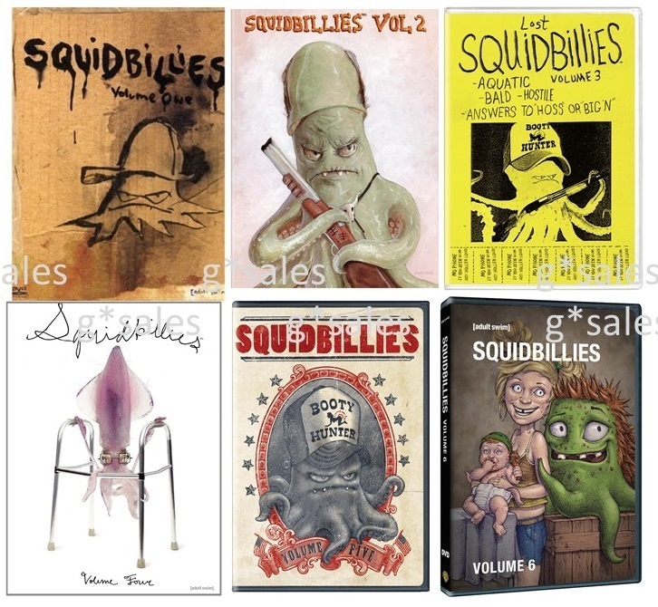 Squidbillies TV Series Complete Volume 16 (1 2 3 4 5 & 6) NEW DVD