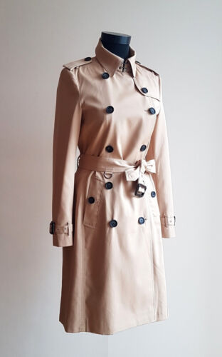 Burberry London England Women's Trench Coat Size M