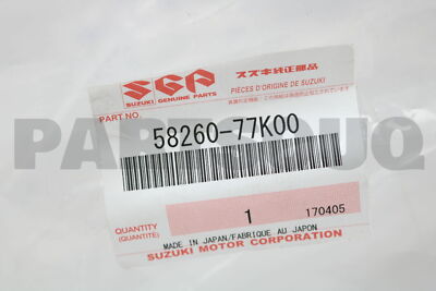 kkkkk様用 5826077K00 Genuine Suzuki MEMBER, FRONT BUMPER 58260-77K00