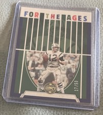 2022 Legacy blue for the ages/50 Joe Namath NY Jets HoF
