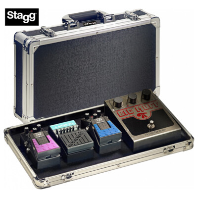 Stagg UPC-424 ABS Rugged Medium Weight Case For Guitar Effects Cable 