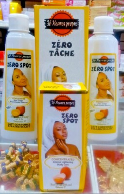 36 Heures Zero Spot Extra Whitening Body Milk &Serum with Egg Yolk & Fruit Acids