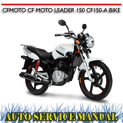 CFMOTO CF MOTO LEADER 150 CF150-A BIKE WORKSHOP SERVICE + PARTS MANUAL ~ DVD - Picture 1 of 3