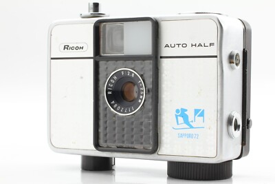 Ricoh Auto Half E *Sapporo Olympic 1972 Ski Model * Film Camera【EXC+5】From JAPAN