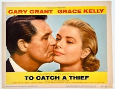 TO CATCH A THIEF Vintage 1955 Movie Poster Lobby Card Set ALFRED HITCHCOCK