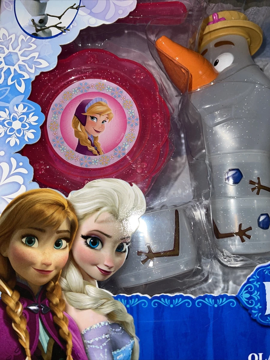 Disney Frozen Olaf s summer tea set lemon wedges included kids 3 Teapot 4 Cups