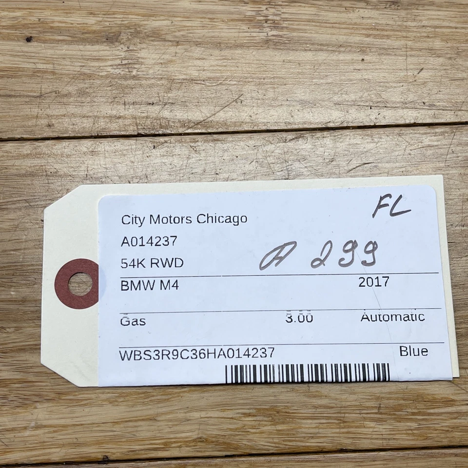 Cojín de asiento inferior delantero izquierdo BMW M4 F82 2015-2020 tela antracita OEM Foto 2 de 4