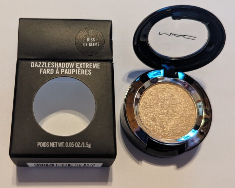 MAC Dazzleshadow Extreme Eyeshadow in Kiss of Klimt - .05 oz - New