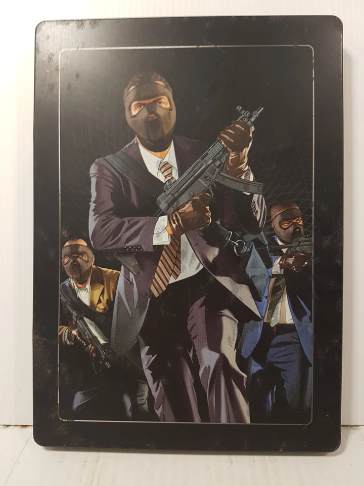 GTA V (Xbox 360, 2xDisks, 2013) STEELBOOK with map + Manual see description - Image 2 of 4