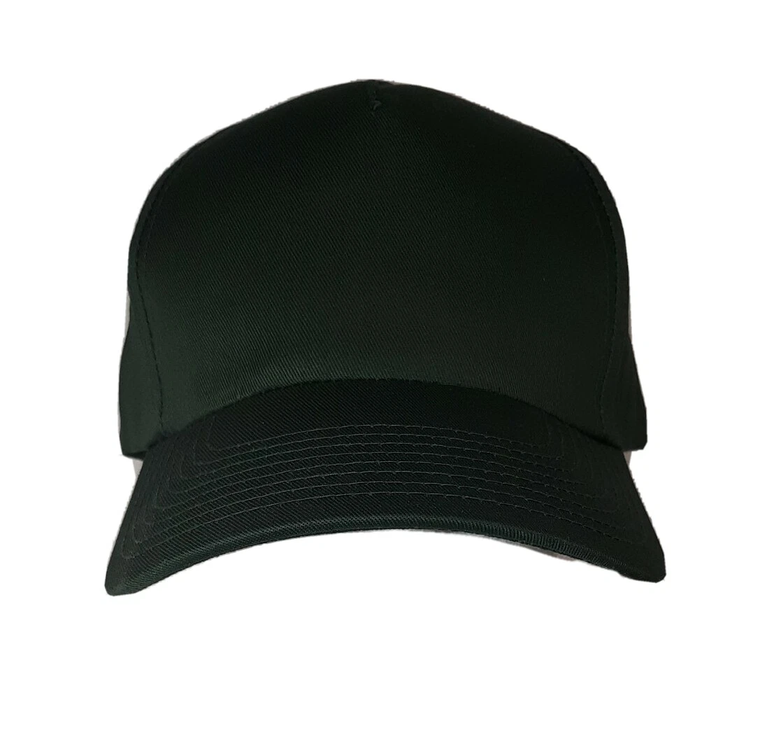 Lot Of 24 New Toppers Forest Green Hook Loop Adjustable Blank Hats Baseball Caps