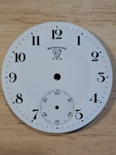 Keystone USA Pocket Watch Dial 41.9mm / Size 16