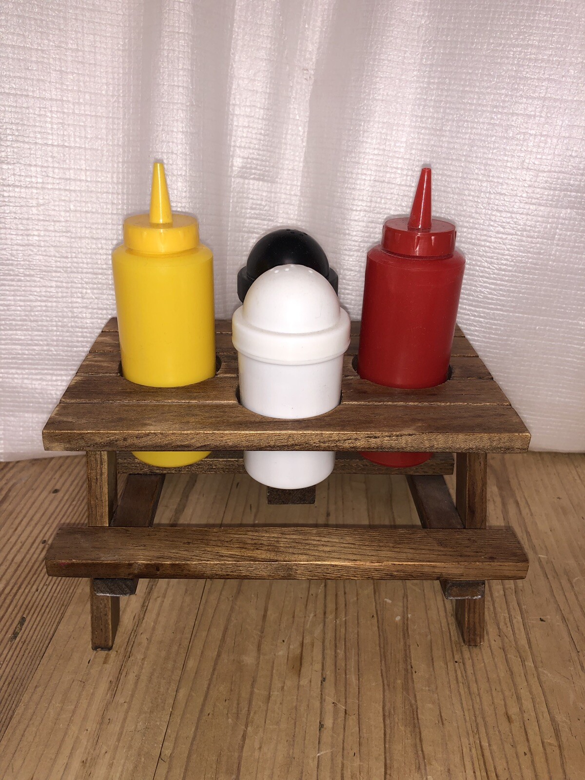 Porte-Sauces Vintage L'Adaptass 11 - Accessoire De Cuisine Ancien En Plastique Beige
