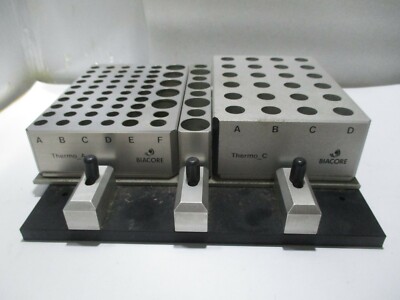 Reagent Rack Biacore BIACORE AUTOSAMPLER REAGENT RACK BASE w/ THERMO_A & THERMO_C & REAG A ...