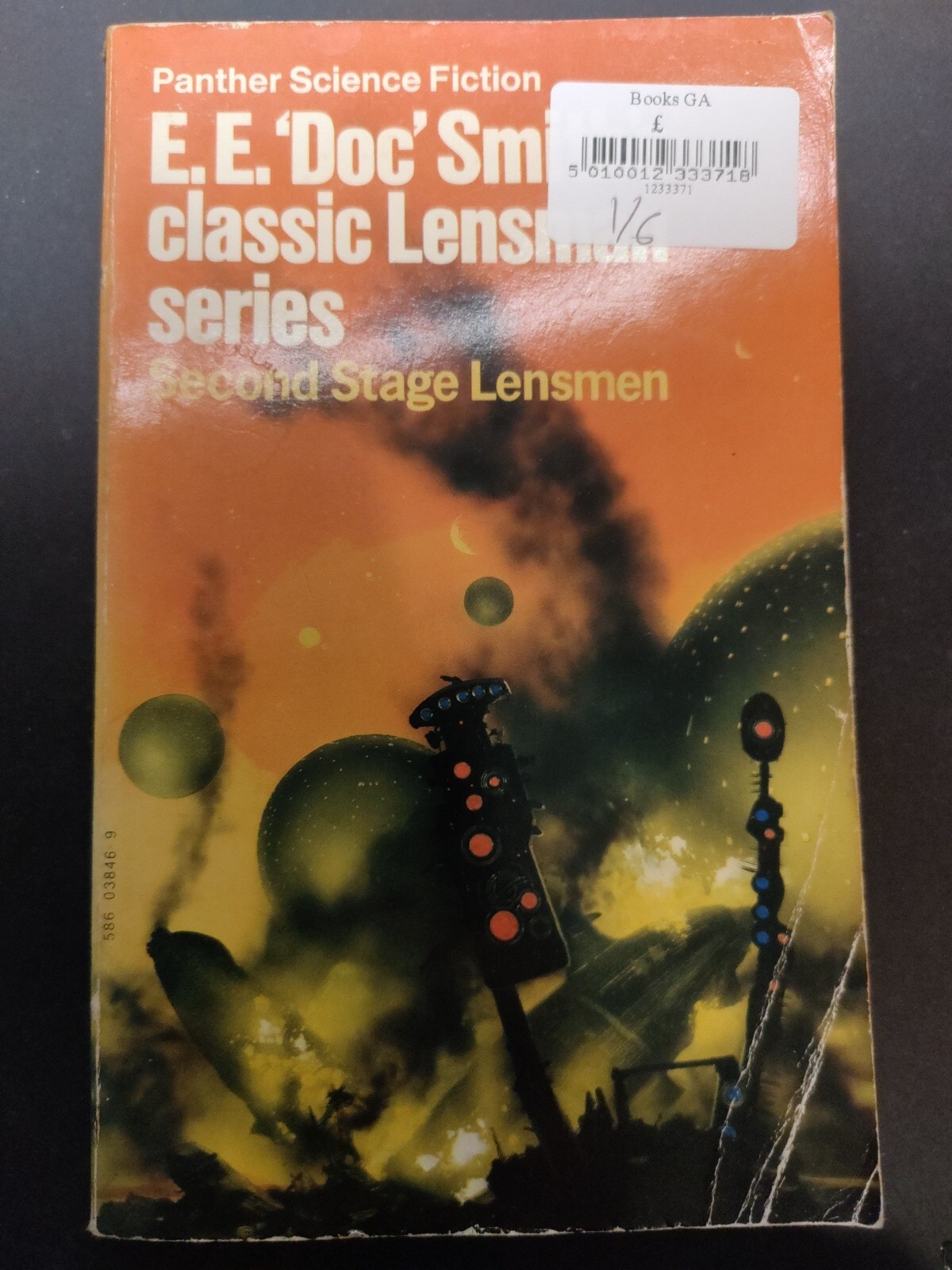Second Stage Lensmen by E.E. ""Doc"" Smith Paperback