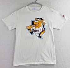 Texas Rangers #72 Captain Logo MLB White T-shirt Youth XL