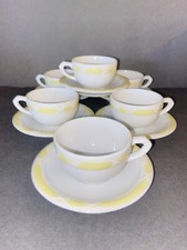 Bauscher Weiden Espresso Cups w/ Saucers Bava...