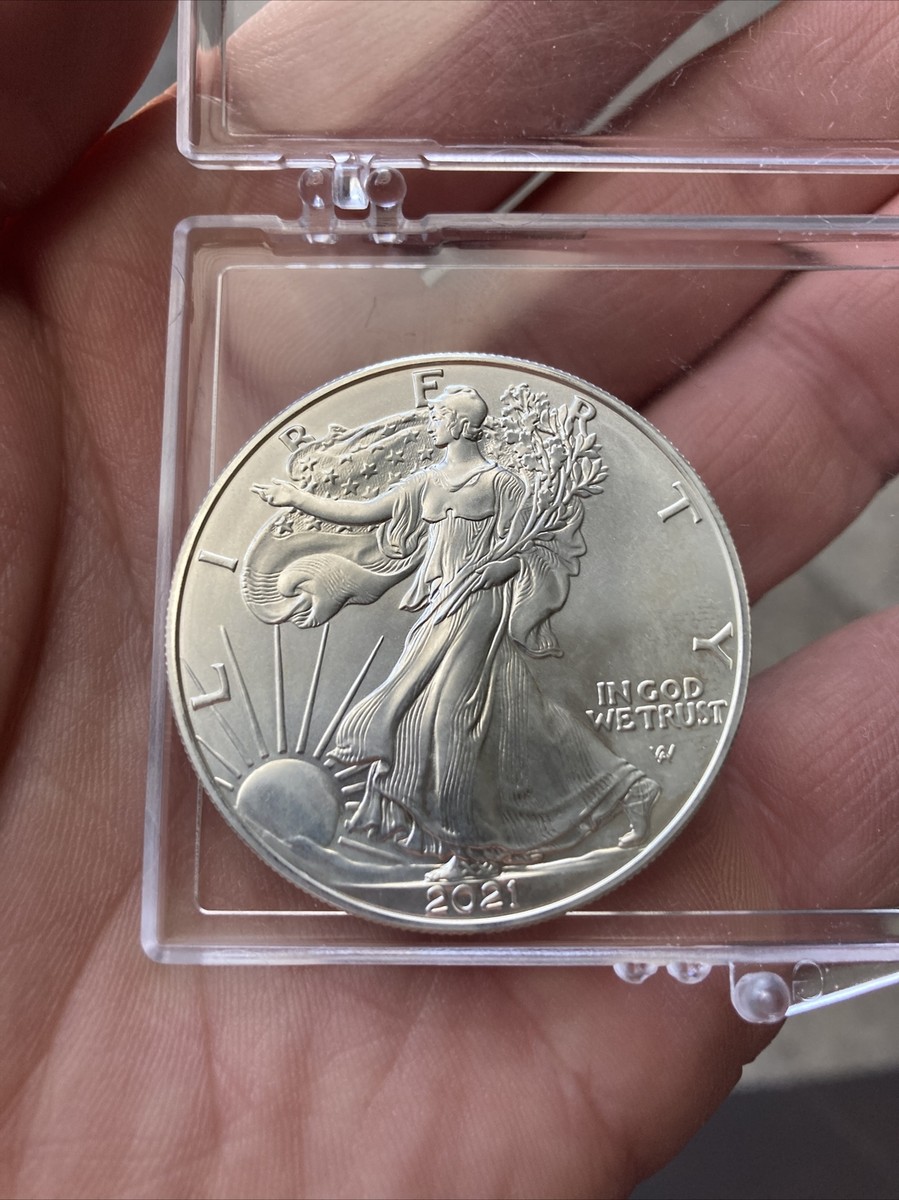 2021 Walking Liberty Silver Dollar 1 oz Fine Silver