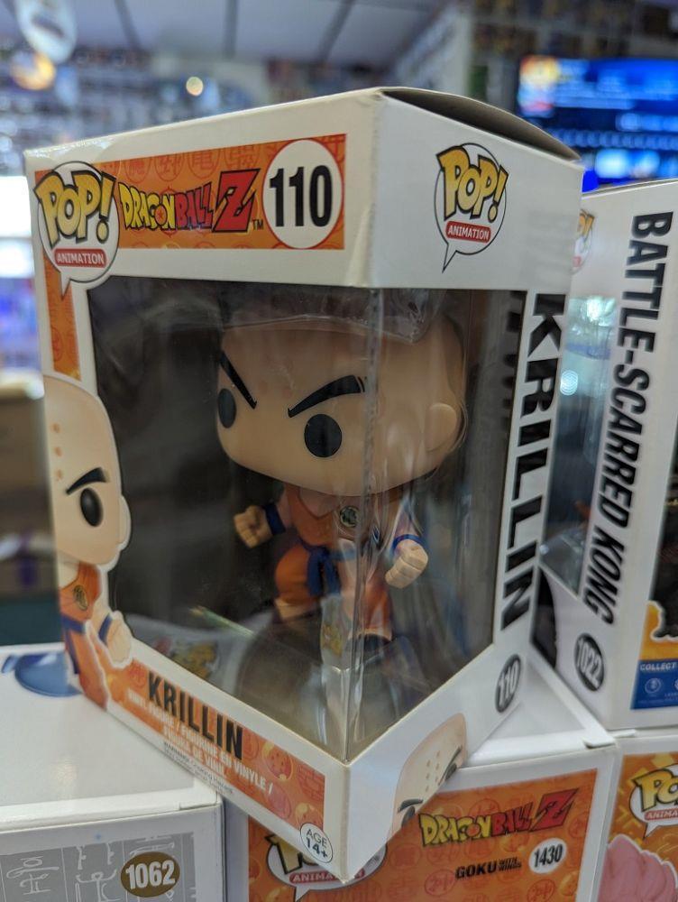 Sale Anime - Krillin #110 Dragonballz Damaged Box Funko Pop
