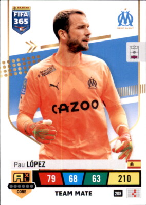Fifa 365 Adrenalyn XL 2023 - 208 - Pau Lopez - Team Mate
