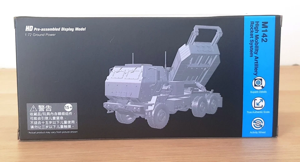 Sistema de cohetes de artillería de alta movilidad Dragon 1:72 63018 M142 HIMARS Ejército de Estados Unidos Foto 2 de 4