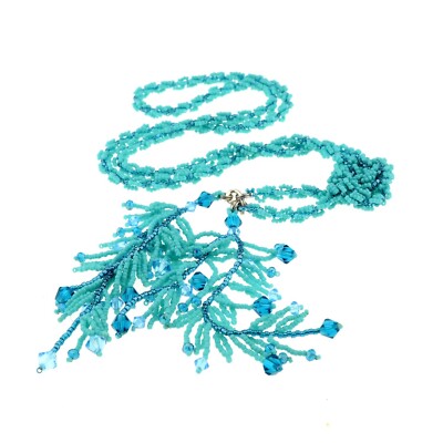 Bastelidee Kette selber machen / Kit mit Anleitung + Perlen + Zubehör