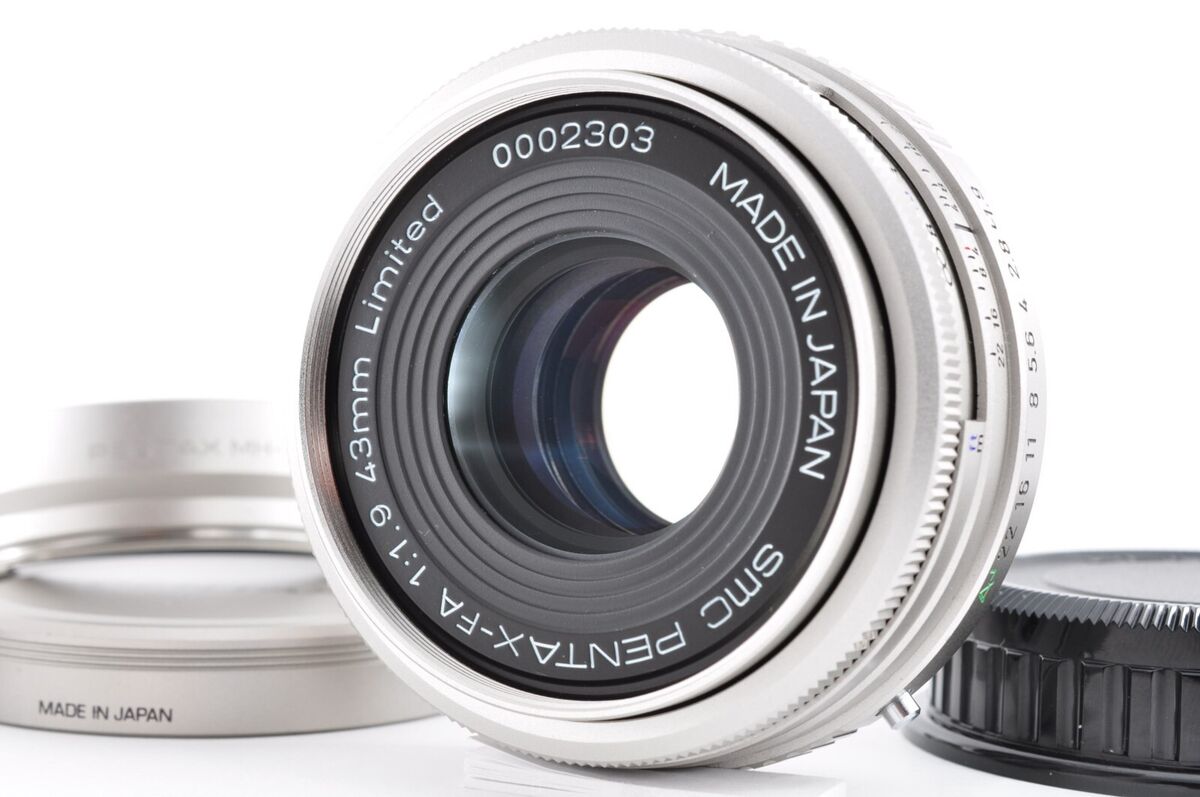 Pentax smc PENTAX-FA 43mm f1.9 Limited - Silver K Mount From Pentax smc PENTAX-FA 43mm f1.9 Limited - Silver K Mount From