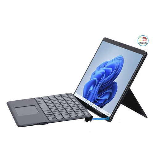 For Microsoft Surface Pro 8 9 10 13" Tablet Backlit Touchpad Bluetooth Keyboard - Picture 4 of 24