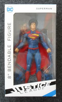 Justice League 8'' Bendable Figure - Superman Figur - DC Comics - NJ Croce