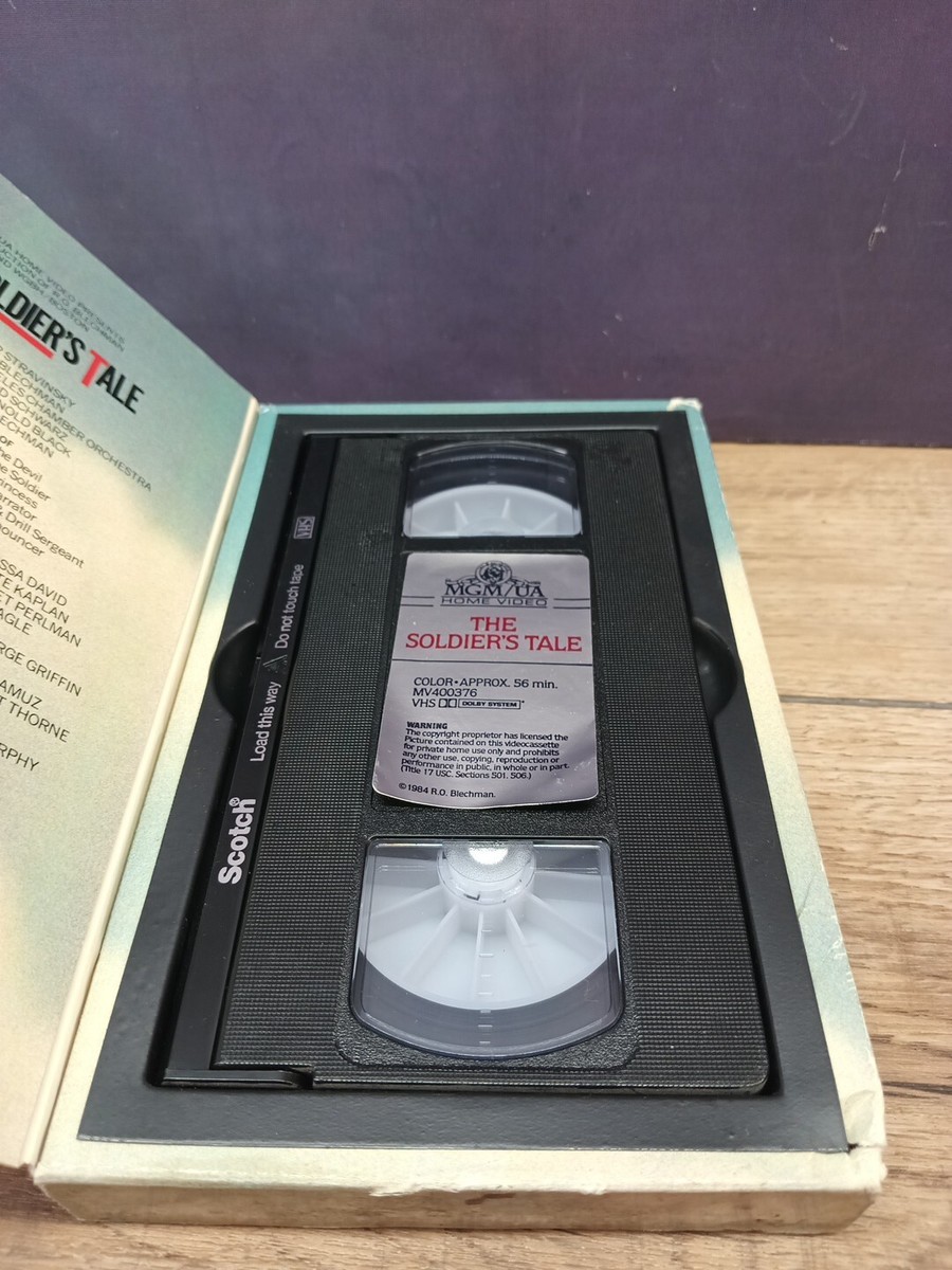 Soldier's Tale [VHS] [Import] Small Soldiers, Dream Works, Vintage VHS, VHS, Collection