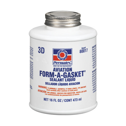 Permatex Aviation Forma Gasket Sealant Liquid 16 FL Oz 80017 Made in