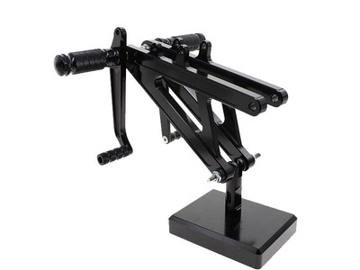 For Honda RS125/GP125 1995-2013 FXCNC Rearsets Front Footpegs Pedal FXCNC Black