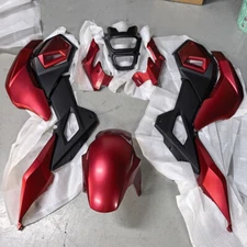 Fender fairing For HONDA GROM MSX125SF MSX125 2016-2019 mattle red&black 14pce