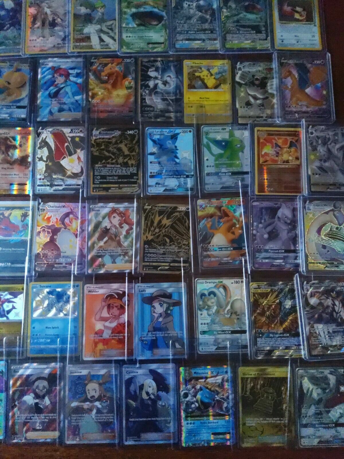 Kit Com 20 Cartas Pokemon Card Gx/Ex/VMAX/VBrilhantes - Takara