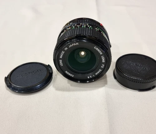 Objectif Canon Lens FD 24mm 1:2.8 excellent état