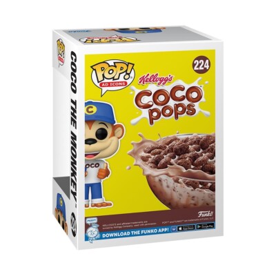 Coco The Monkey POP Vinyl Figure #224 Funko AD Icons Kelloggs New
