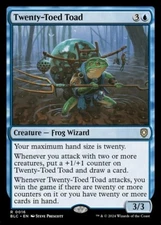 Twenty-Toed Toad 0016 Rare Non Foil Bloomburrow Commander MTG Near Mint