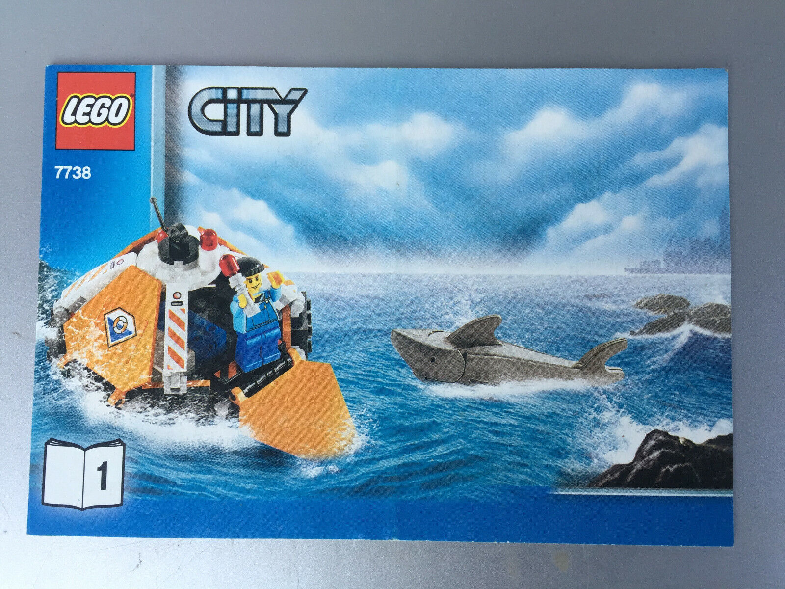 Lego Creator BOOKLET / MANUAL Rare CITY 7738 2007 