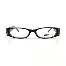 Versus by Versace MOD.8051 573 Eyeglasses Frames Black green Chain 49-16-135