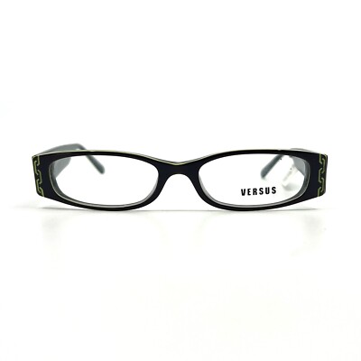 Versus by Versace MOD.8051 573 Eyeglasses Frames Black green Chain 49-16-135