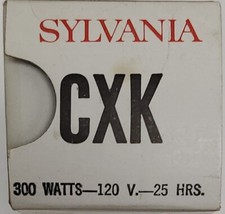 NEW SYLVANIA CXK 120V 300 watt Projector Blue Top Lamp