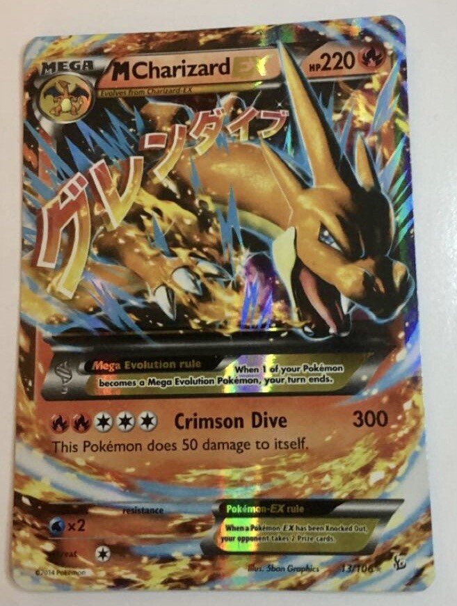 bearcat Charizard EX M Charizard EX (69/106) [XY: Flashfire] – Darkwater Games