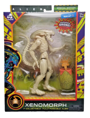 Lanard Alien Xenomorph DRONE 7 inch Action Figure Fully poseable