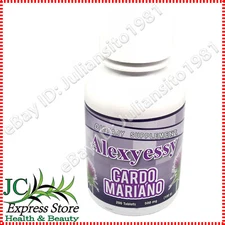 CARDO MARIANO 200 TABLETS ZAPOTE BLANCO BOLDO ESPINO BLANCO GREEN TEA 500 MG