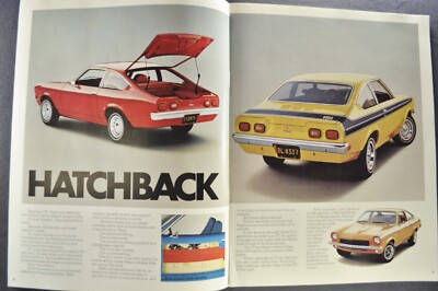 1973 Chevrolet Vega Brochure Sedan GT Coupe Kammback Wagon