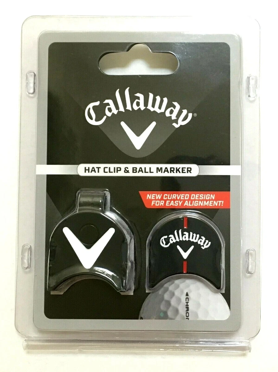 Callaway Magnetic Hat Clip with Ball Marker