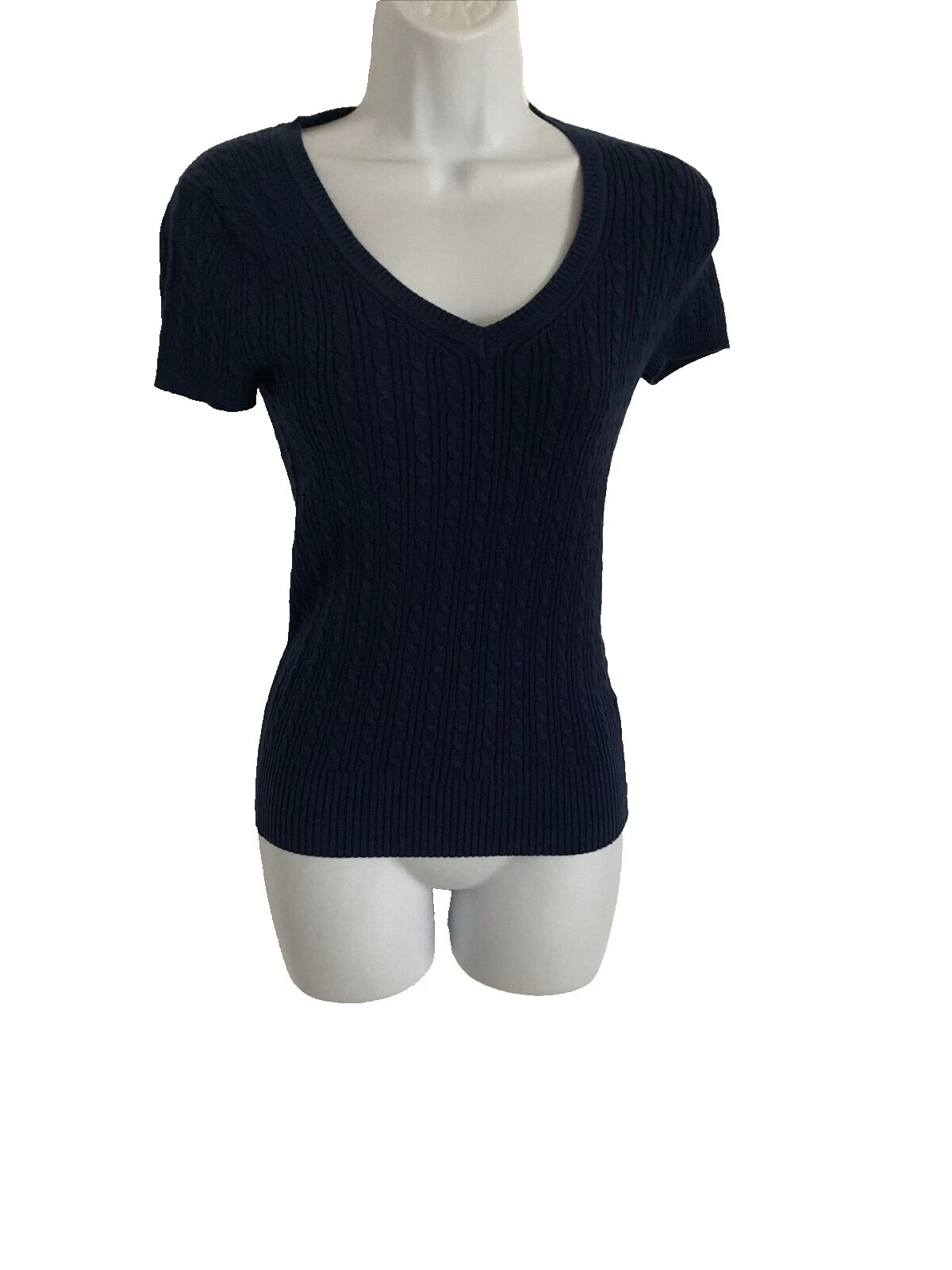 Gap Short Sleeve V-Neck Sweaters for Women