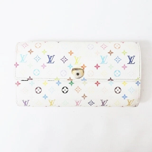 Auth LOUIS VUITTON Portefeuille Sarah NM M93532 Long Wallet