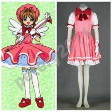 Cardcaptor Sakura Anime Kinomoto Sakura Cosplay Costume