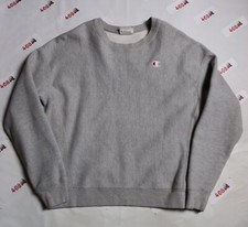 Champion Reverse Weave Sweatshirt Women  s Large Gray Sweater